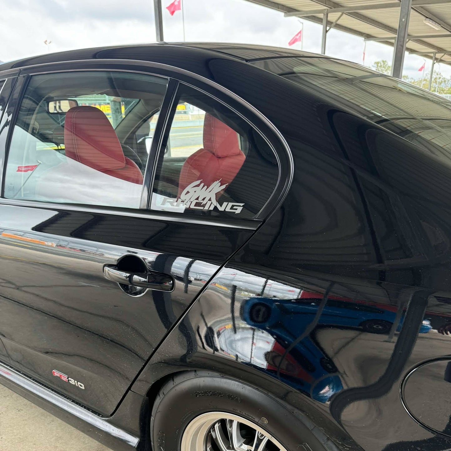 GWK RACING VINYL STICKER